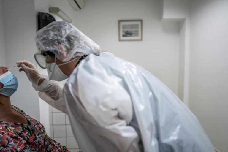 French officials are looking to speed up testing as they battle against rising infections. French officials are looking to speed up testing as they battle against rising infections.
