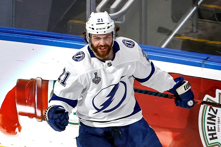 13 Cedric Paquette Tampa Bay Lightning 2020 Stanley Cup Final Game