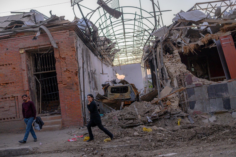 Thousands of people have had to flee their homes because of the fighting Thousands of people have had to flee their homes because of the fighting