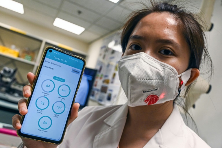 Translation tools, air purifiers: face masks go high-tech