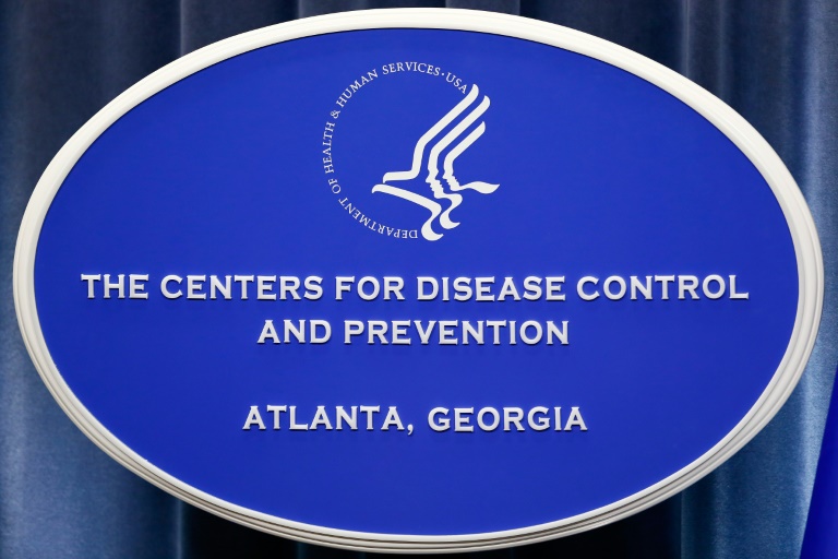 A sign with the logo for the Centers for Disease Control and Prevention at the Tom Harkin Global Communications Center in Atlanta, Georgia A sign with the logo for the Centers for Disease Control and Prevention at the Tom Harkin Global Communications Center in Atlanta, Georgia