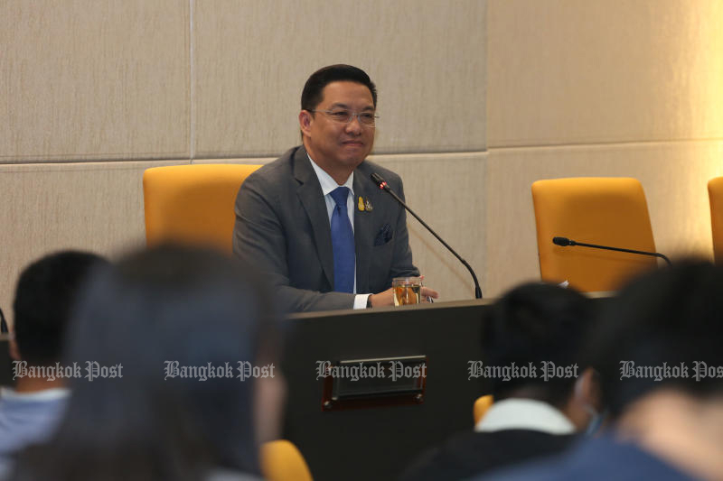 Digital Economy and Society Minister Buddhipongse Punnakanta is under attack by government critics after blocking accesses to Pornhub. (Bangkok Post file photo)