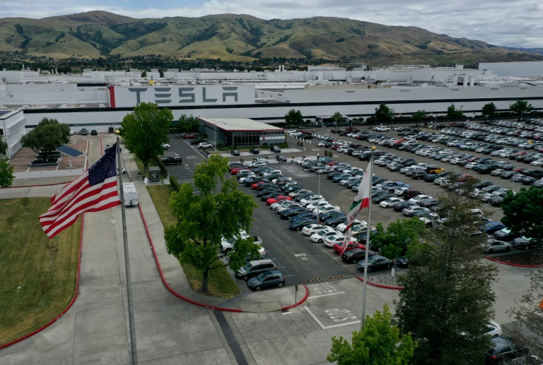 Workers at Tesla's factory in Alameda County in California have been exempted from a new curfew because they are deemed essential Workers at Tesla's factory in Alameda County in California have been exempted from a new curfew because they are deemed essential