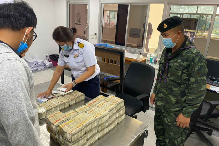 Bus Parcel Held Millions Of Indian Rupees