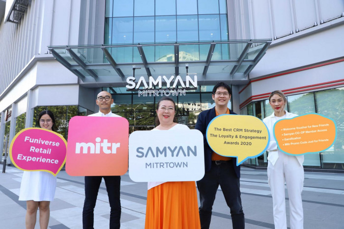 Samyan Mitrtown wins "Best CRM Strategy" Loyalty & Engagement Award 2020 - Vimarsana News