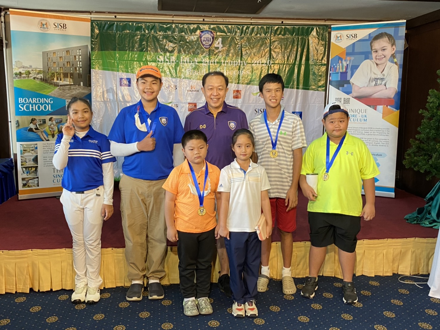 SISB and JJGA join hands to develop the next generation of talented Thai golfers