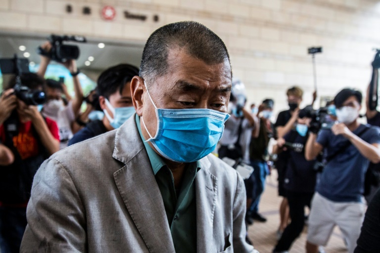 Hong Kong media mogul Jimmy Lai charged under security law