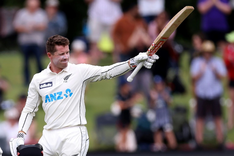 New Zealand's Henry Nicholls celebrates reaching his century against Pakistan New Zealand's Henry Nicholls celebrates reaching his century against Pakistan