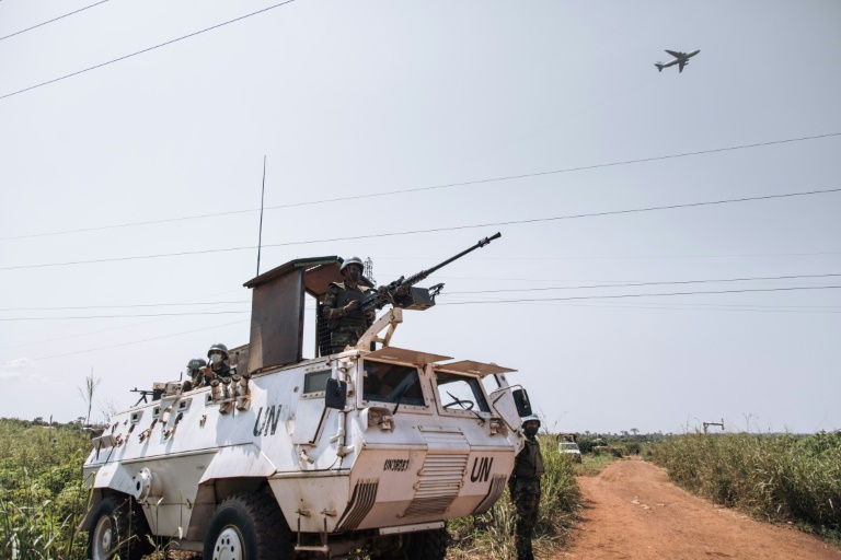 UN peacekeepers have been helping push back rebel attacks UN peacekeepers have been helping push back rebel attacks