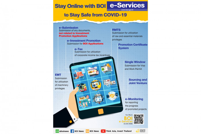 "Stay Online with BOI e-Services to Stay Safe from COVID-19" - Vimarsana News
