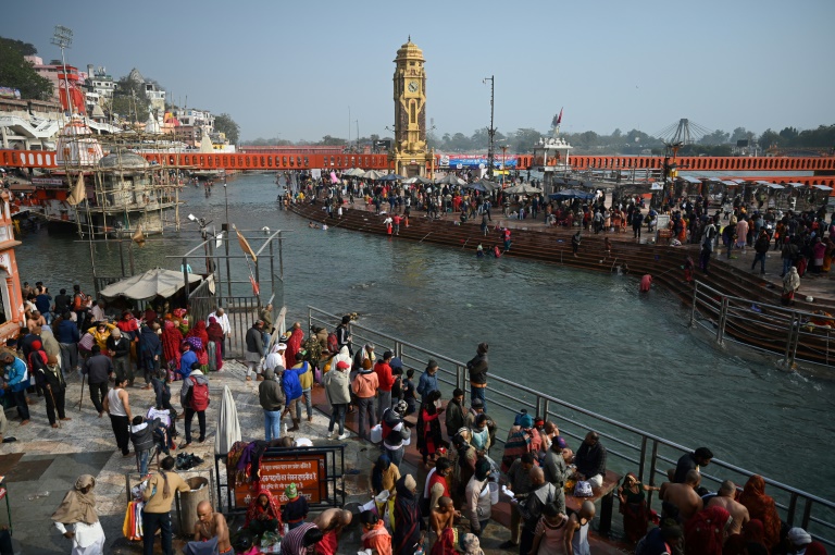 Coronavirus fails to deter India's huge Ganges pilgrimage