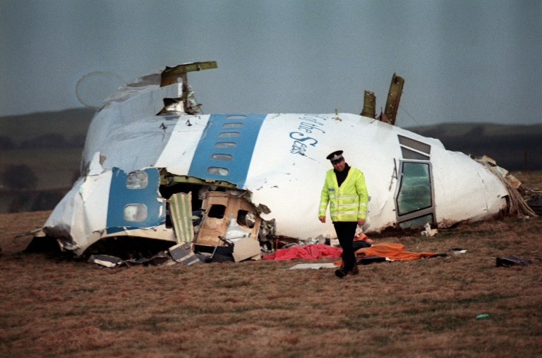 The cockpit of the downed Boeing 747 in 1998, still the worst terrorist attack in Britain. (AFP Photo) The cockpit of the downed Boeing 747 in 1998, still the worst terrorist attack in Britain. (AFP Photo)