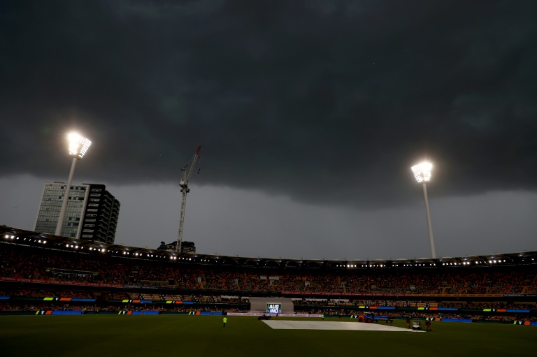 Rain forced an end to the second day's play at the Gabba, with the deciding fourth Test between Australia and India hanging in the balance Rain forced an end to the second day's play at the Gabba, with the deciding fourth Test between Australia and India hanging in the balance