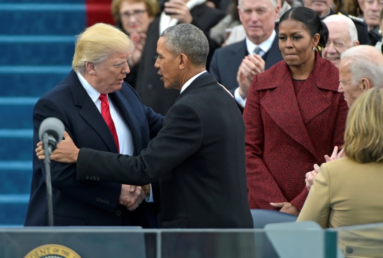 US inaugurations: High drama and sore losers