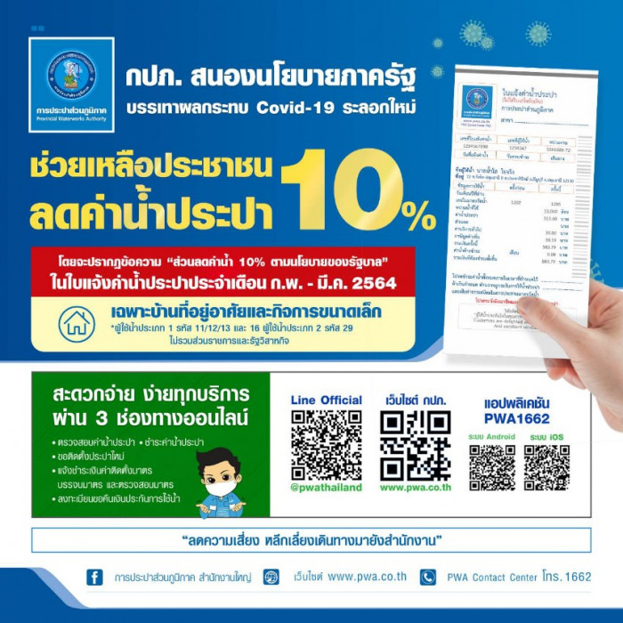 PWA launches 10% savings on water bills as relief for 4.55 million people - Vimarsana News