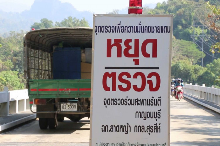 Kanchanaburi checking all vehicles for people smuggling - Vimarsana News
