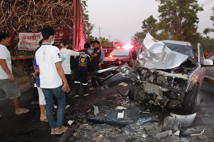 One killed, three injured in Ratchaburi accident