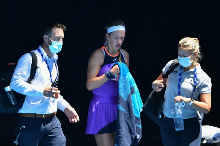 Distressed Azarenka knocked out in Australian Open
