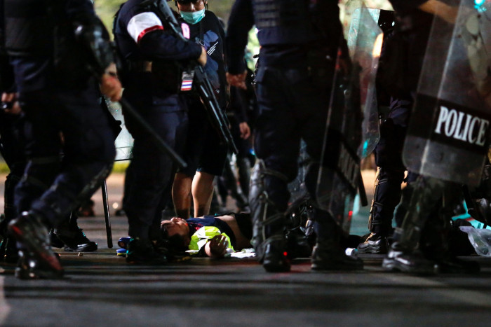 Police and protesters face off again - Vimarsana News