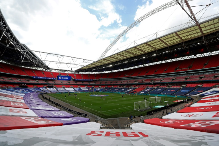 Wembley stadium is due to play host to the Euro 2020 semi-finals and final Wembley stadium is due to play host to the Euro 2020 semi-finals and final