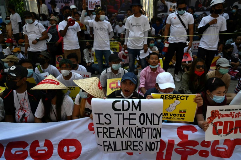 Myanmar's civil servants are refusing to work for the military junta, as a civil disobedience movement gains momentum Myanmar's civil servants are refusing to work for the military junta, as a civil disobedience movement gains momentum