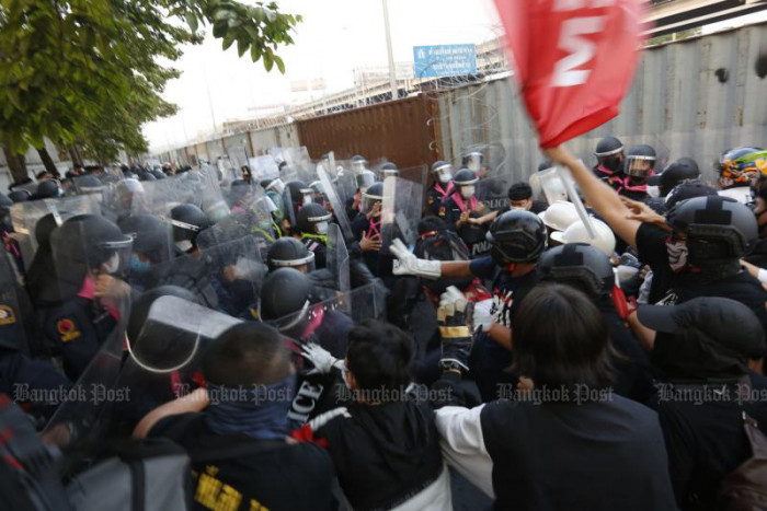 Rubber bullets, tear gas fired as rally turns violent - Vimarsana News