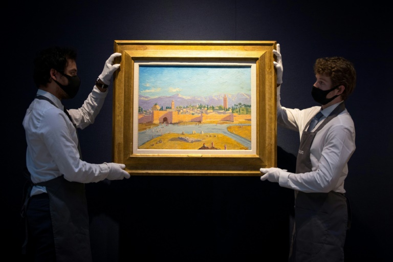 Churchill's 'most important' painting sells for pound sterling7 mn