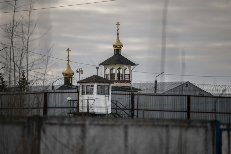 A view of an Orthodox church on the grounds of the penal colony N2, where Kremlin critic Alexei Navalny has been transferred to serve a two-and-a-half year prison term for violating parole, in the town of Pokrov on Monday. A view of an Orthodox church on the grounds of the penal colony N2, where Kremlin critic Alexei Navalny has been transferred to serve a two-and-a-half year prison term for violating parole, in the town of Pokrov on Monday.