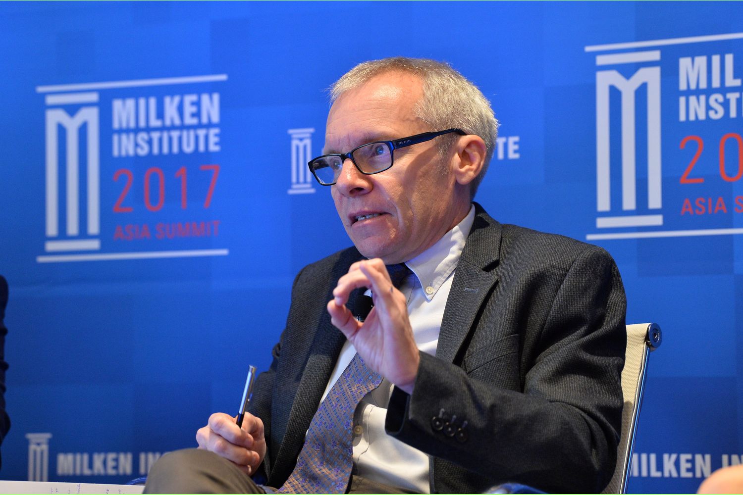Sean Turnell, the economic adviser to Myanmar's elected leader Aung San Suu Kyi, is seen at the Milken Institute 2017 Asia Summit in Singapore, in this September 30, 2017 handout photograph. (Milken Insititute/Handout via Reuters) Sean Turnell, the economic adviser to Myanmar's elected leader Aung San Suu Kyi, is seen at the Milken Institute 2017 Asia Summit in Singapore, in this September 30, 2017 handout photograph. (Milken Insititute/Handout via Reuters)