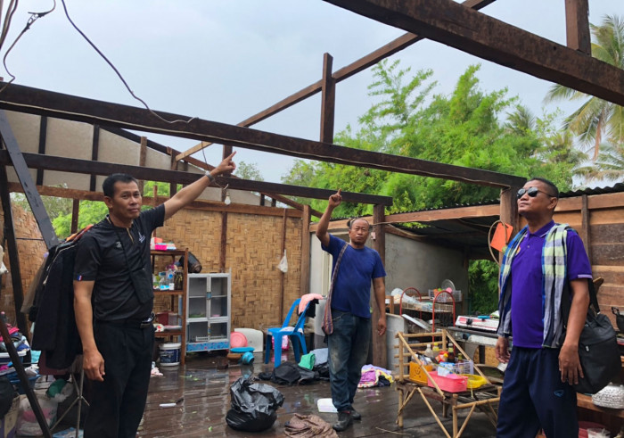 Nakhon Phanom storm damages more than 30 houses - Vimarsana News