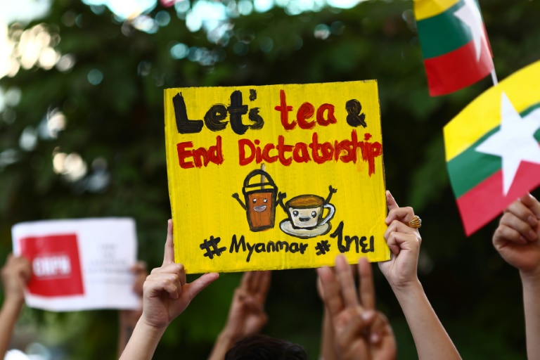 The Milk Tea Alliance emerged last year in an expression of cross-border solidarity and shared fear of authoritarian China The Milk Tea Alliance emerged last year in an expression of cross-border solidarity and shared fear of authoritarian China