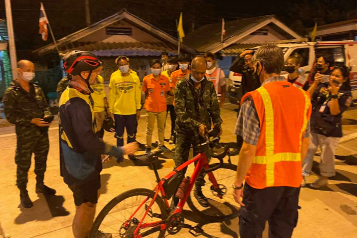 Searchers find lost mountain biker - Vimarsana News