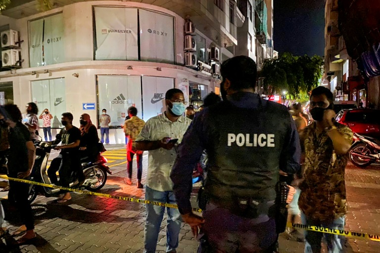 Armed police units and security forces cordoned off the area where the attack took place Armed police units and security forces cordoned off the area where the attack took place