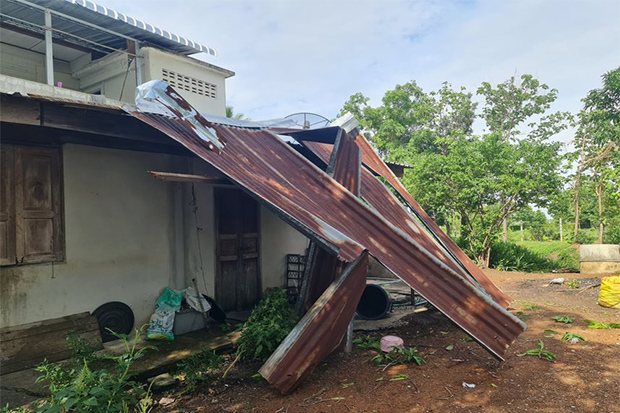 Villages ravaged by summer storm