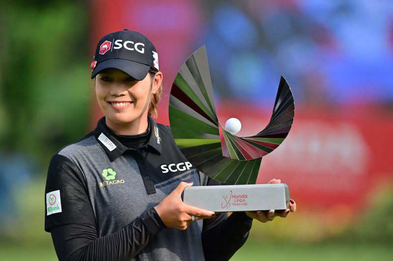 Ariya weathers storm to give LPGA Thailand first local winner