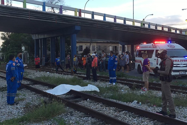 Man fresh out of prison run over by train