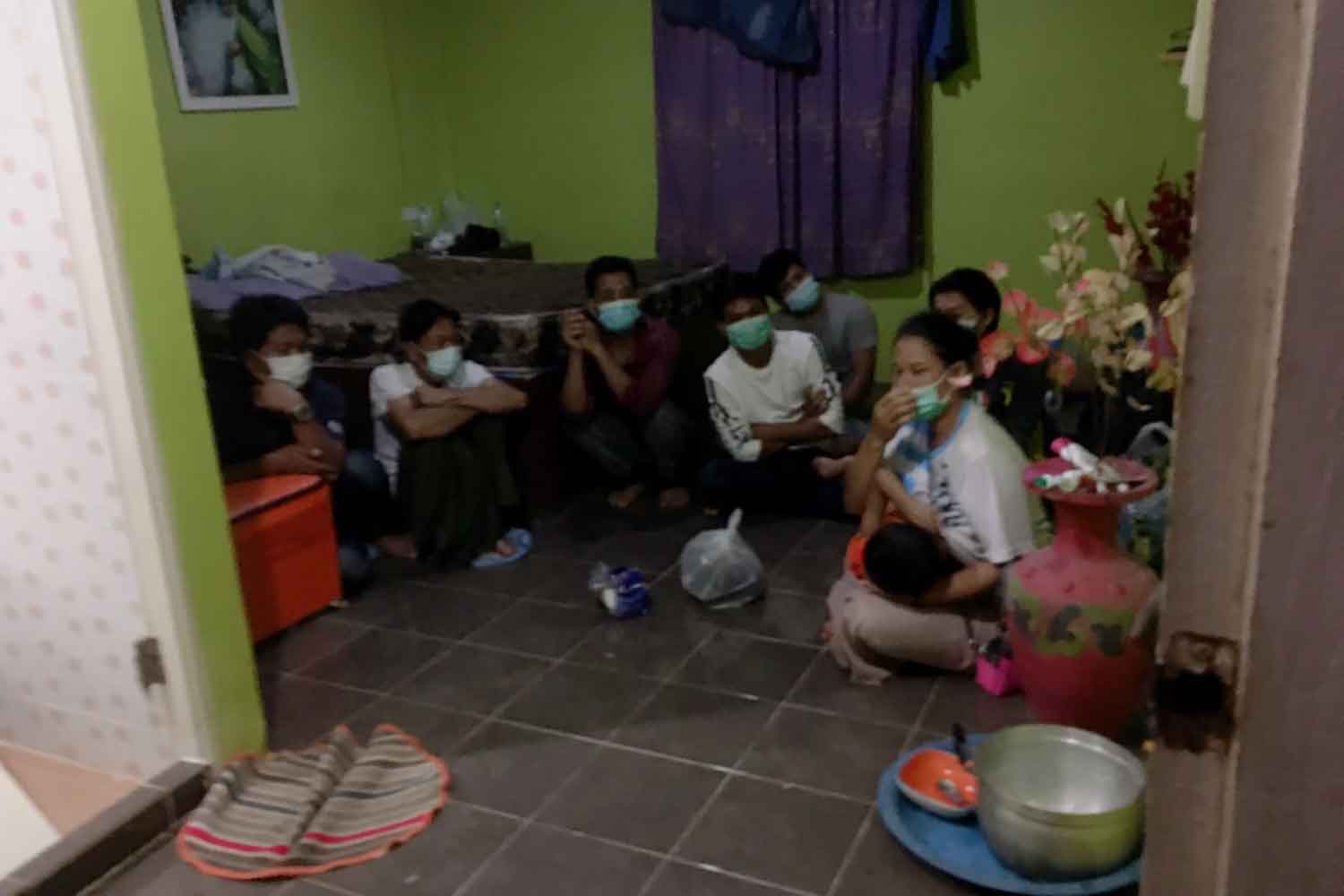 9 Myanmar migrants caught in Surat Thani