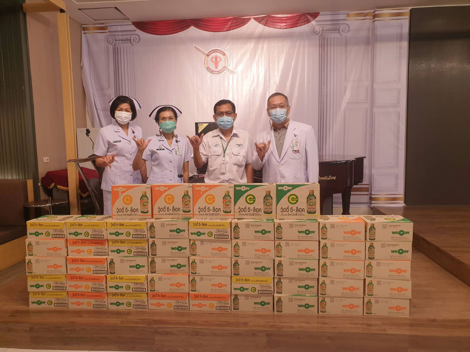 Carabao Group supports the fight against COVID-19 in Thailand with donation for medical and frontline personnel