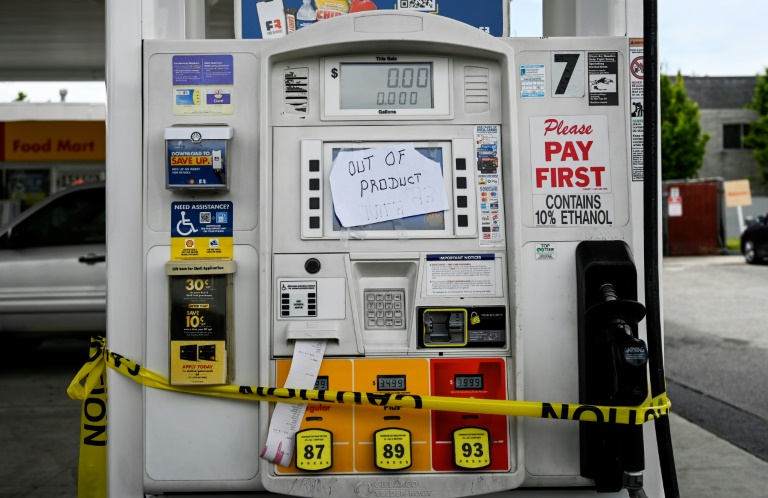 More than half of the gas stations in the US state of Virginia had run dry after a wave of panic buying, according to GasBuddy data. More than half of the gas stations in the US state of Virginia had run dry after a wave of panic buying, according to GasBuddy data.