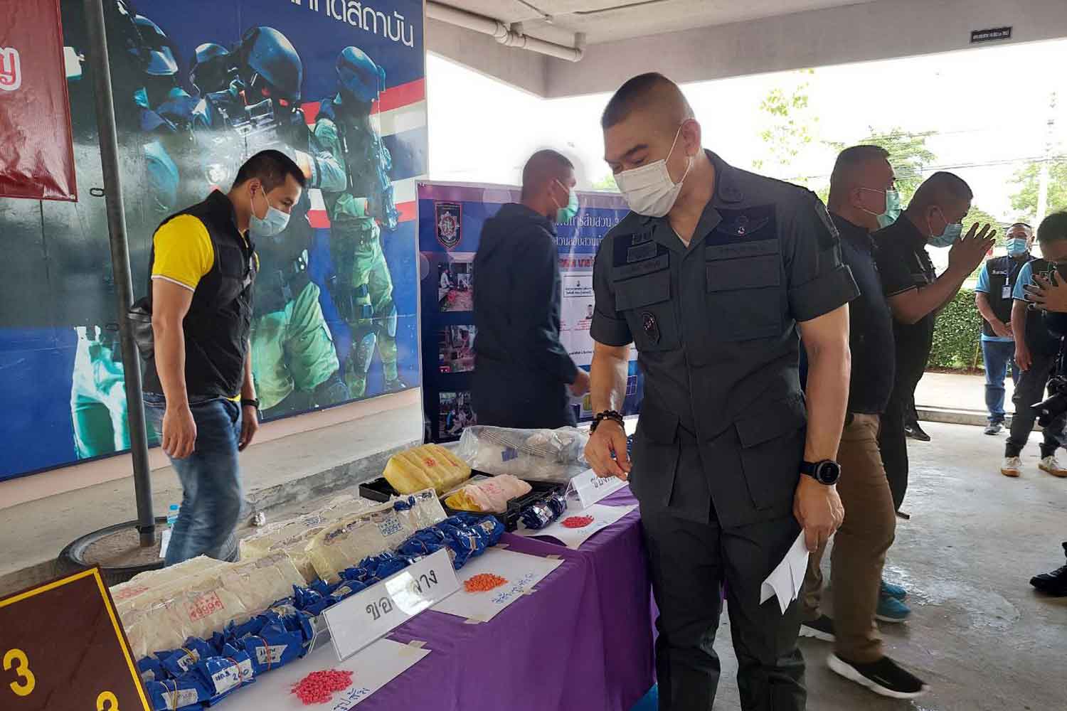 Korat drug busts point to Bangkok