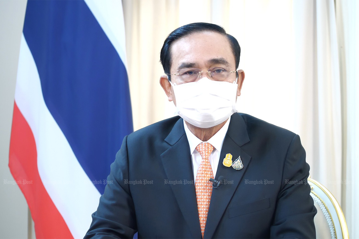 Prime Minister Prayut Chan-o-cha appears on a nationally televised programme to declare the full reopening of the country within 120 days.