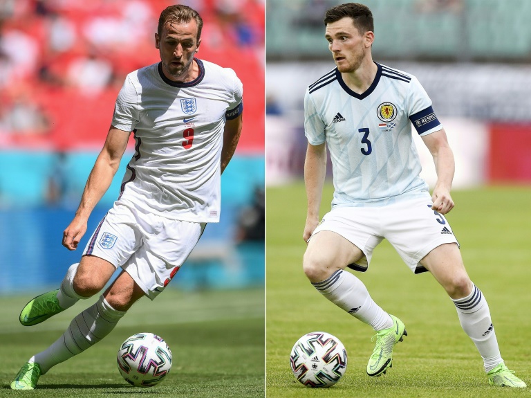 Old enemies: England face Scotland for just the second time at a major tournament on Friday. Old enemies: England face Scotland for just the second time at a major tournament on Friday.