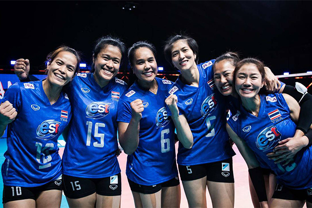 Volleyball association applauds fighting spirit of stand-in spikers