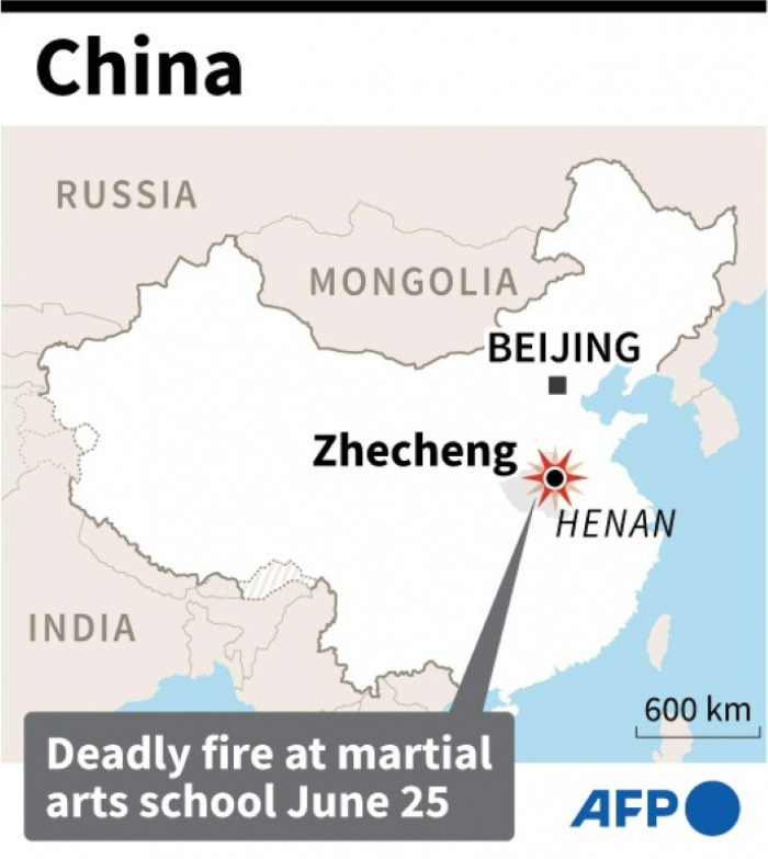 Fire at China martial arts school kills 18, mainly children - Vimarsana News