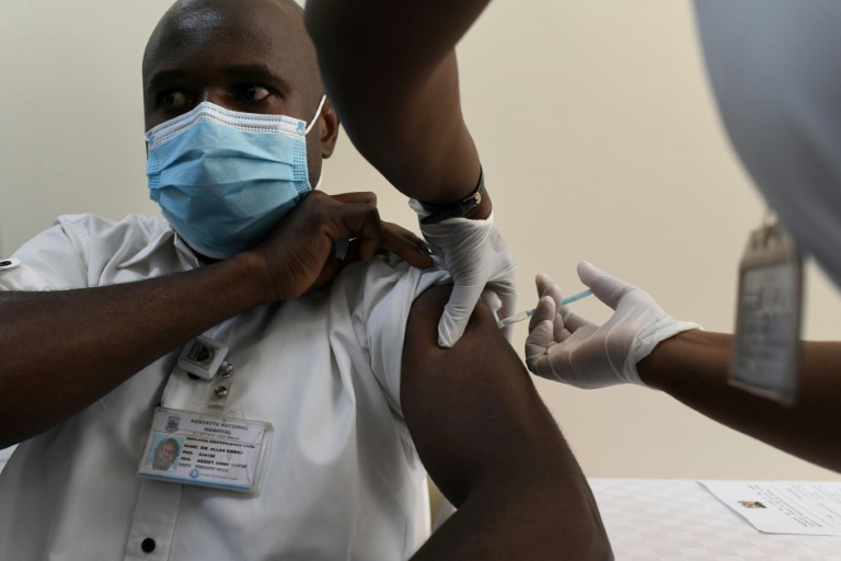 Less than one percent of the continent's population is fully vaccinated, according to the WHO Less than one percent of the continent's population is fully vaccinated, according to the WHO