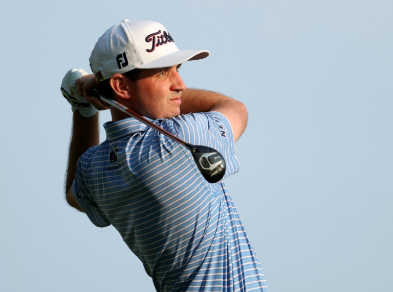 American J.T. Poston grabbed a one-stroke lead after Saturday's third round of the US PGA Barbasol Championship American J.T. Poston grabbed a one-stroke lead after Saturday's third round of the US PGA Barbasol Championship