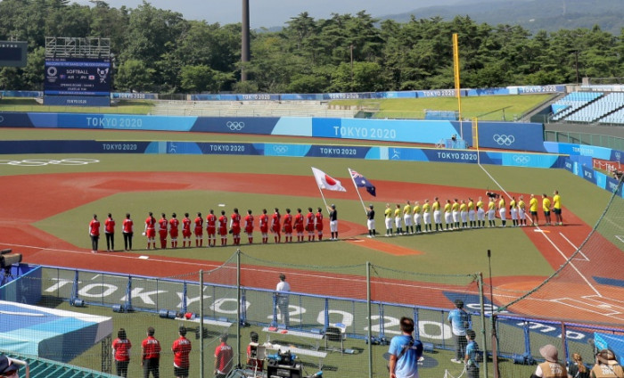 Tokyo Olympics sports start with softball game in Fukushima