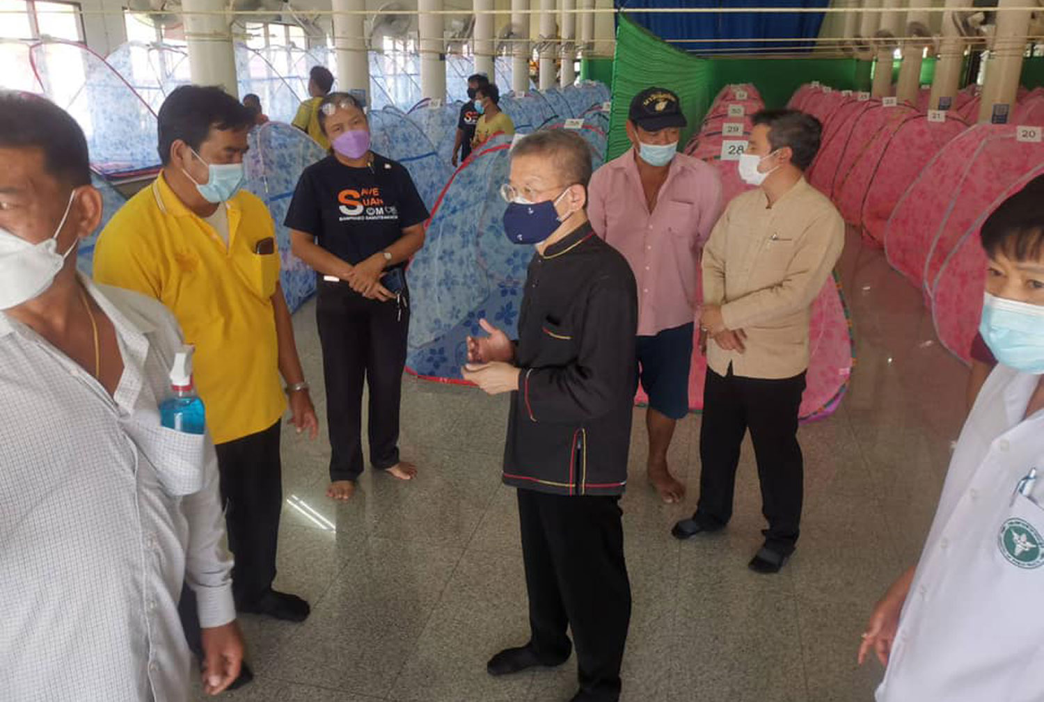 Another 1,070 cases in Samut Sakhon