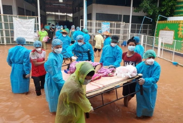 Myanmar floods, coup, complicate growing Covid-19 outbreak