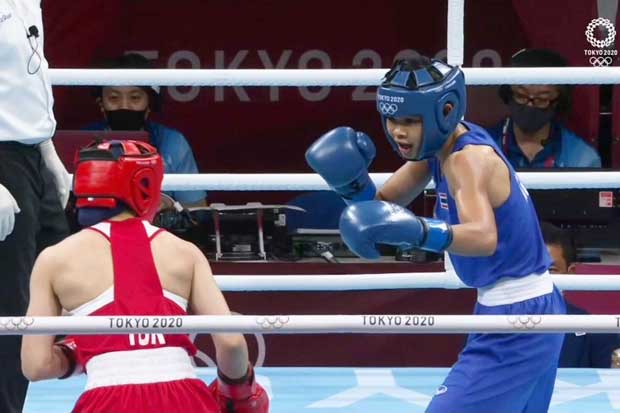 Fighter Jutamas ends Tokyo Games medal quest